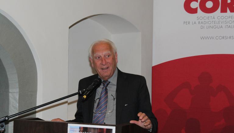 Diego Erba, coordinatore del Forum per l'italiano in Svizzera